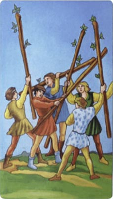 Five of Wands