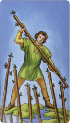 Seven of Wands