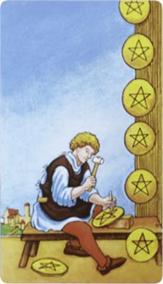 Eight of Pentacles