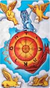 Wheel of Fortune Tarot Card