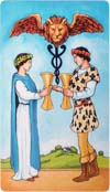 Two of Cups Card