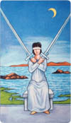 Two of Swords Card