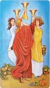 Three of Cups Card