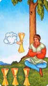 Four of Cups Tarot Card