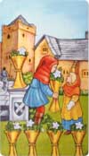 Six of Cups Card