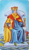 King of Cups Card