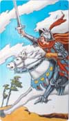 Knight of Swords Tarot Card