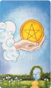 Ace of Pentacles Card