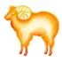 Aries zodiac icon