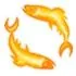 Pisces zodiac icon