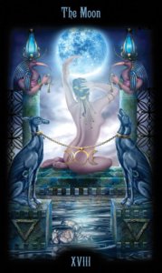 The Moon in the deck Legacy of the Divine Tarot