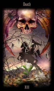 Death in the deck Legacy of the Divine Tarot