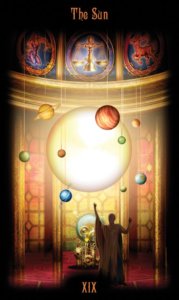 The Sun in the deck Legacy of the Divine Tarot