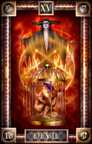 The Devil in the deck Tarot of Dreams Ciro Marchetti