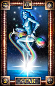 The Star in the deck Tarot of Dreams Ciro Marchetti