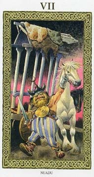 The Chariot in the deck Tarot of the Druids