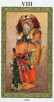 Strength in the deck Tarot of the Druids