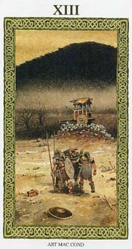 Death in the deck Tarot of the Druids