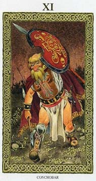 Justice  in the deck Tarot of the Druids