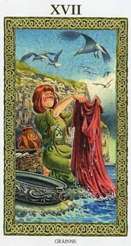 The Star in the deck Tarot of the Druids