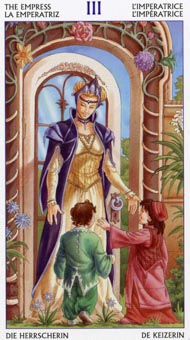 The Empress in the deck Tarot of the 78 Doors