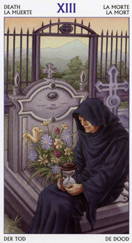 Death in the deck Tarot of the 78 Doors