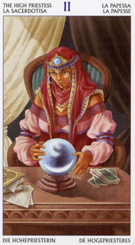 The High Priestess in the deck Tarot of the 78 Doors