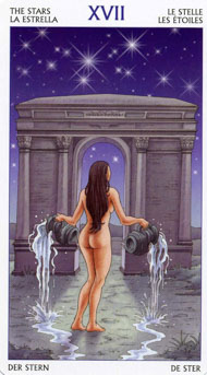 The Star in the deck Tarot of the 78 Doors