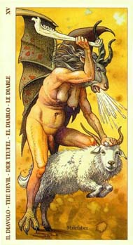 The Devil in the deck Tarot of Durer