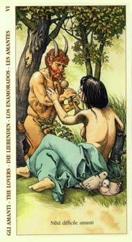 The Lovers in the deck Tarot of Durer