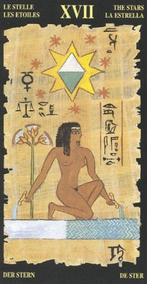 The Star in the deck Egyptian Tarot