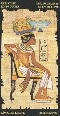 King of Cups in the deck Egyptian Tarot