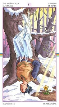 The Hanged Man in the deck Wheel of the Year Tarot