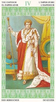 The Emperor in the deck Lenormand