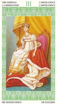 The Empress in the deck Lenormand