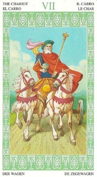 The Chariot in the deck Lenormand