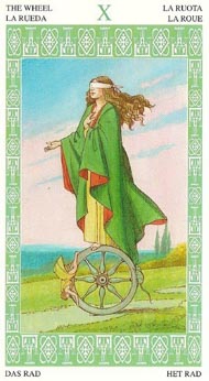 Wheel of Fortune in the deck Lenormand