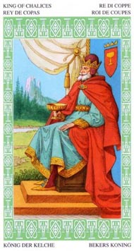 King of Cups in the deck Lenormand