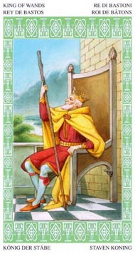 King of Wands in the deck Lenormand