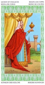 Queen of Cups in the deck Lenormand