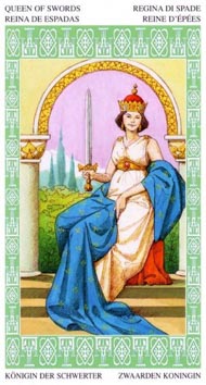 Queen of Swords in the deck Lenormand