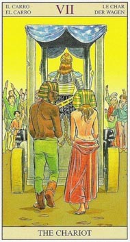 The Chariot in the deck New Vision Tarot