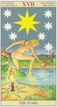 The Star in the deck New Vision Tarot