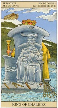 King of Cups in the deck New Vision Tarot