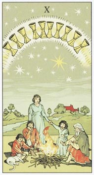 Ten of Cups in the deck After Tarot 