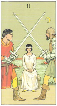 Two of Swords in the deck After Tarot 