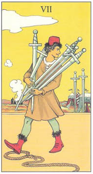 Seven of Swords in the deck After Tarot 