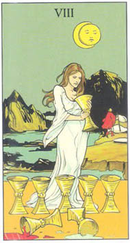 Eight of Cups in the deck After Tarot 