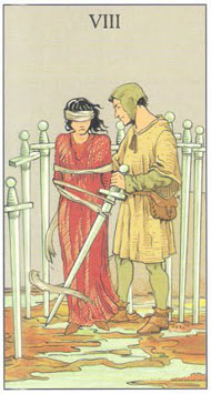 Eight of Swords in the deck After Tarot 