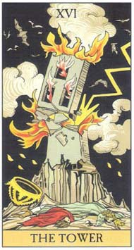 The Tower in the deck After Tarot 